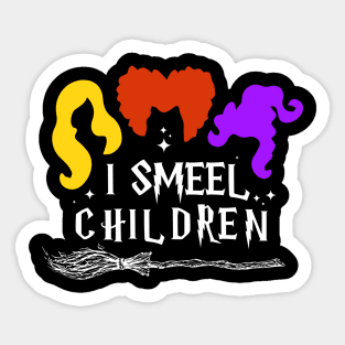 I Smeel children Funny Halloween Gift Sticker